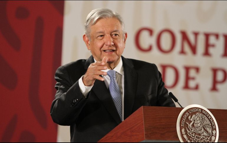 En su conferencia matutina, López Obrador indicó que le expresó sus felicitaciones a Graue ayer lunes, durante la entrega de premios de Arquitectura e Ingeniería. NTX/G. Durán