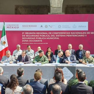 Autoridades discuten registro de detenidos, extorsiones y compra de armas