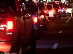 A las 19:30 horas fue reportado un bloqueo en el kilómetro 8.5 de la salida a Monterrey. SUN/Archivo