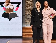 Bebe Rexha y Alicia Keys durante la conferencia para anunciar a los nominados de la 62 entrega de los Grammy. AFP / A. Weiss