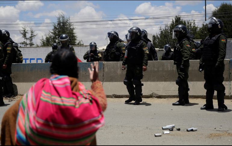 Los disturbios en Bolivia han arreciado. EFE / R. Sura