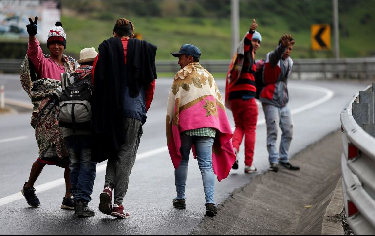 Las personas fueron trasladadas a la estación migratoria del Instituto Nacional de Migración en Acayucan. EFE/ARCHIVO