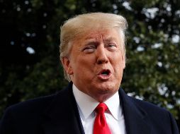 Trump trató hoy de minimizar su relación con Sondland al asegurar que no lo conoce 