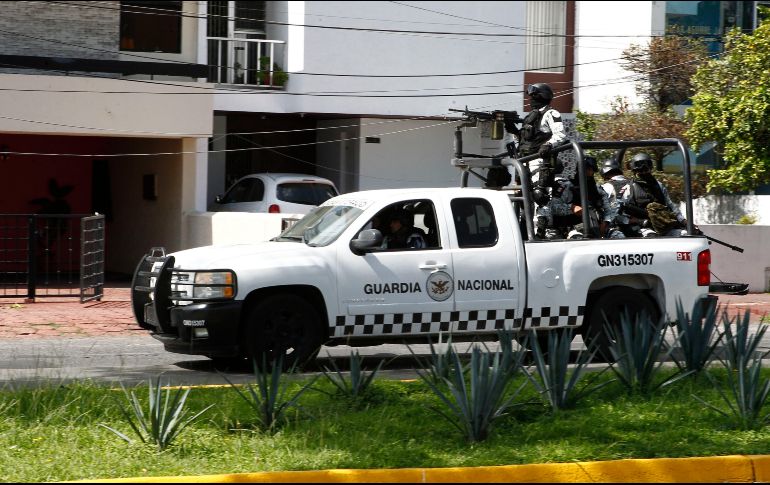 Actualmente, la Guardia Nacional ya hace patrullajes en el municipio, gracias a los poco más de 130 elementos que habitan varias fincas asignadas por el ayuntamiento. EL INFORMADOR / ARCHIVO