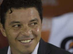 Marcelo Gallardo ha sido vinculado con el Barcelona en las últimas semanas. AFP / ARCHIVO