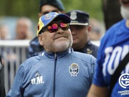 Maradona se dijo contento de regresar al cuadro argentino. INSTAGRAM / @gimnasia_oficial