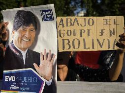 Seguidores de Evo Morales han mostrado su respaldo tras su exilio en México. AFP/J. Mabromata