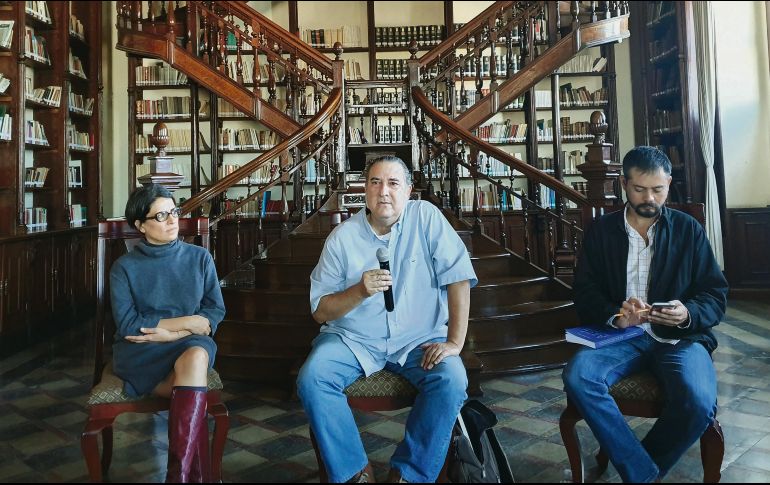 Al centro, Enrique Navarro Torres. EL INFORMADOR/J. Pérez