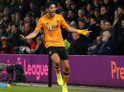 Jiménez sigue la racha goleadora y aumenta a 19 tantos su registro para ostentarse como el segundo mejor anotador en la historia del club. AP / M. Kerton