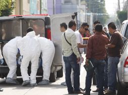 Personal de la Fiscalía acudió San Sebastían El Grande al lugar para levantar el cuerpo.  EL INFORMADOR/ ARCHIVO