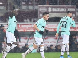 Inter llegó a 34 puntos y se ubica en el segundo puesto de la Serie A. EFE / A. Di Marco