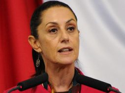 Claudia Sheinbaum confió en que la situación que se vive en el Congreso local pronto tendrá un arreglo. EFE/ARCHIVO