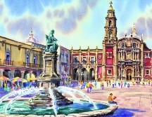 Caminar por sus plazas, calles, templos y avenidas es sumergirse en los mitos de nuestro país. ESPECIAL / J. Monroy