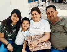 Juan Manuel Aguilar y su familia (Trabajador). EL INFORMADOR / N. Gutiérrez