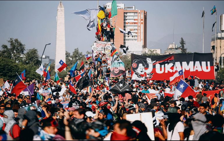 En el último mes, las protestas han convocado a millones de ciudadanos en varias partes del mundo y últimamente más en América Latina.  EFE