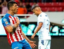 El delantero rojiblanco suma doce dianas y está empatado con Mauro Quiroga de Necaxa. AFP