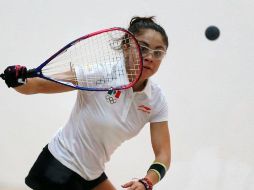 Para llegar a su título 101, Longoria  (foto) derrotó a Carla Muñoz, Cristina, Alexandra Herrera y a Montserrat Mejía. TWITTER / @CONADE