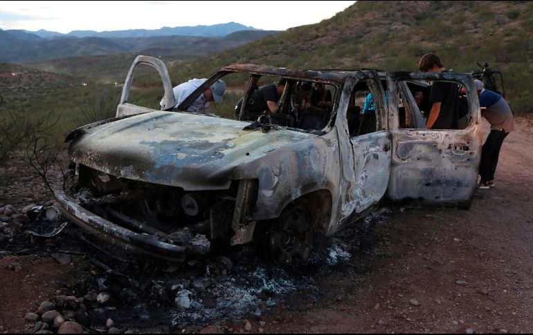 En el ataque del 4 de noviembre en Sonora murieron tres mujeres y seis niños. AFP/ARCHIVO