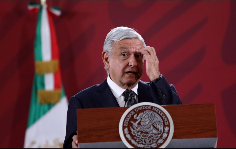 López Obrador dijo este lunes que 