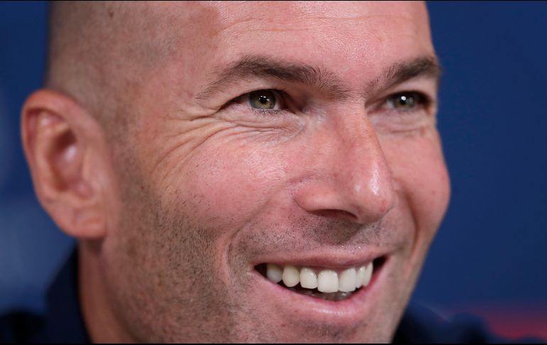 Zidane apuesta a que el enfrentamiento contra el PSG será un gran partido. AP / M. Fernandez