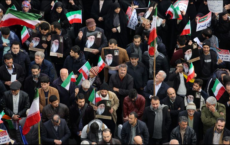 Las manifestaciones ocurren en plena crisis económica causada por el restablecimiento y endurecimiento de las sanciones estadounidenses contra Irán. AFP/A. Kenare