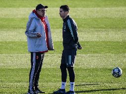 Cristiano ha tenido molestias en la rodilla desde hace algunas semanas. AFP / M. Bertorello