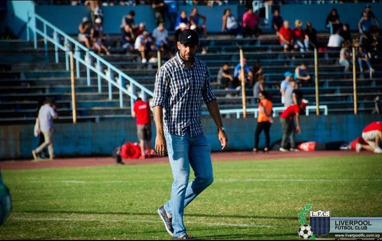 Pezzolano jugó para el Necaxa en 2012. TWITTER / @LiverpoolFC1915