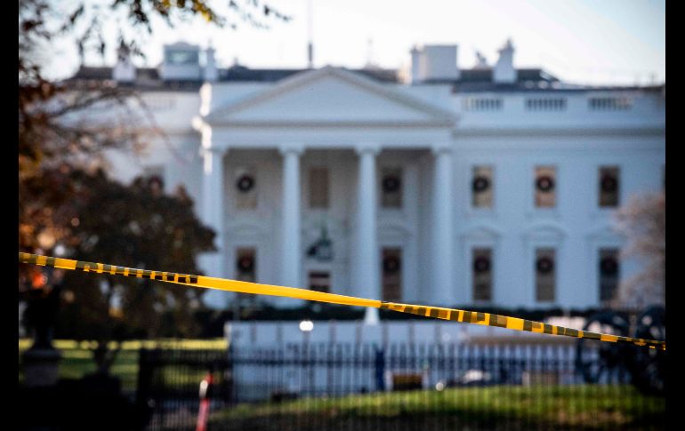 La Casa Blanca estuvo cerrada por la alerta por unos 35 minutos. AFP/E. Baradat