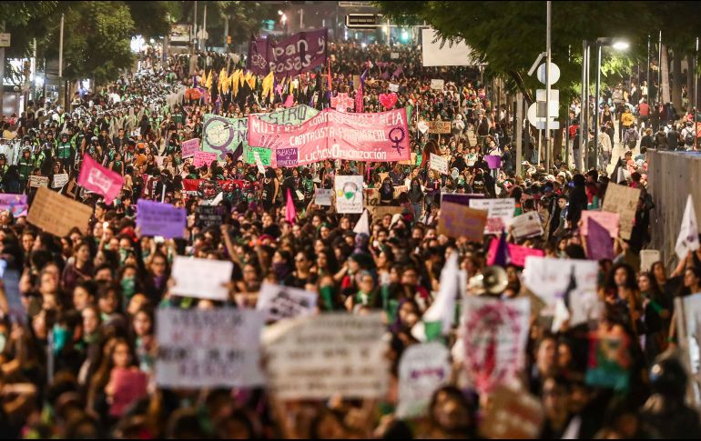 Las declaraciones de la institución, ubicada en la Ciudad de México, se publican a un día de la marcha feminista con motivo del Día internacional de la eliminación la violencia contra la mujer. SUN / EVZ