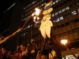 Ayer Ivan Duque mantuvo una reunión con los líderes de las protestas. EFE