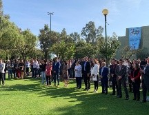En el lugar, desde temprano estudiantes, académicos y personal administrativo celebraron con música, juegos y picnics. TWITTER / @CUCEA_OFICIAL