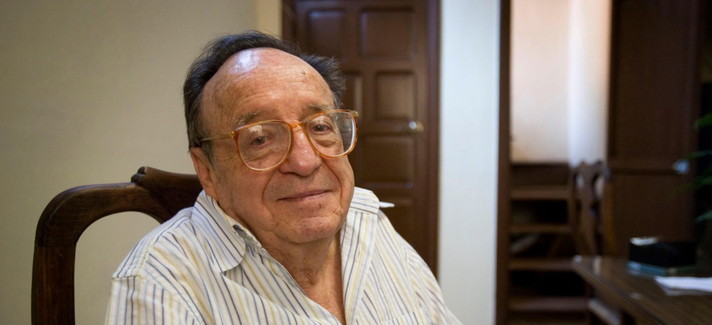 Roberto Gómez Bolaños falleció el 28 de noviembre de 2014 en Cancún a los 85 años de edad. AP / ARCHIVO