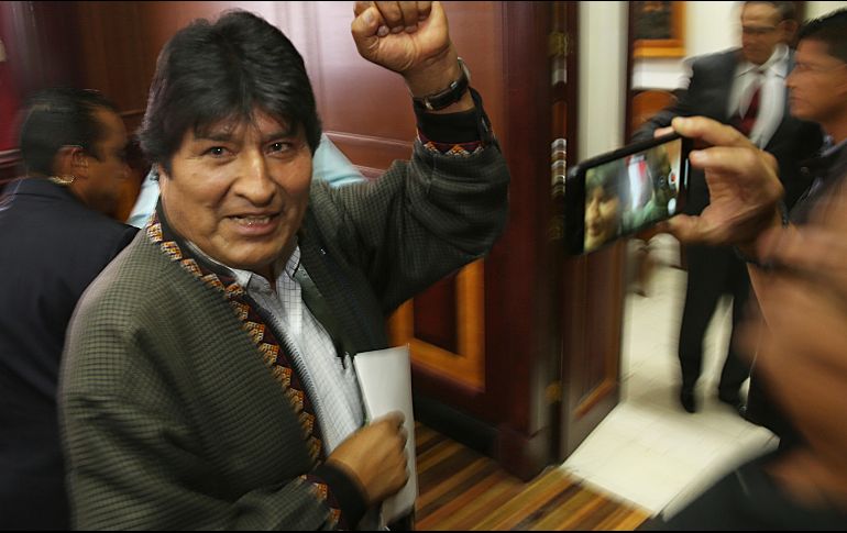 Morales está acusado de sedición, terrorismo, financiamiento de terrorismo, alzamiento armado e instigación pública a delinquir. AP/M. Ugarte