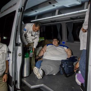 Hombre más obeso del mundo inicia tratamiento en Zapopan