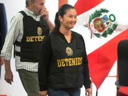 Keiko Fujimori es investigada por los presuntos aportes de la empresa Odebrecht a sus campañas electorales de 2011 y 2016. AP/M. Mejía