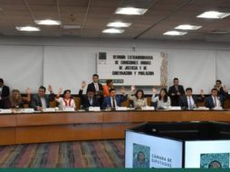 En sesión de Comisiones Unidas, se avaló el expediente con 46 votos a favor y tres en contra. TWITTER/@Mx_Diputados