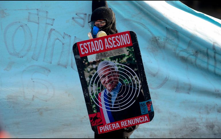 Las críticas a Piñera se han recrudecido ante las acusaciones de violaciones a los derechos humanos durante las protestas en Chile. AFP/J. Ordonez