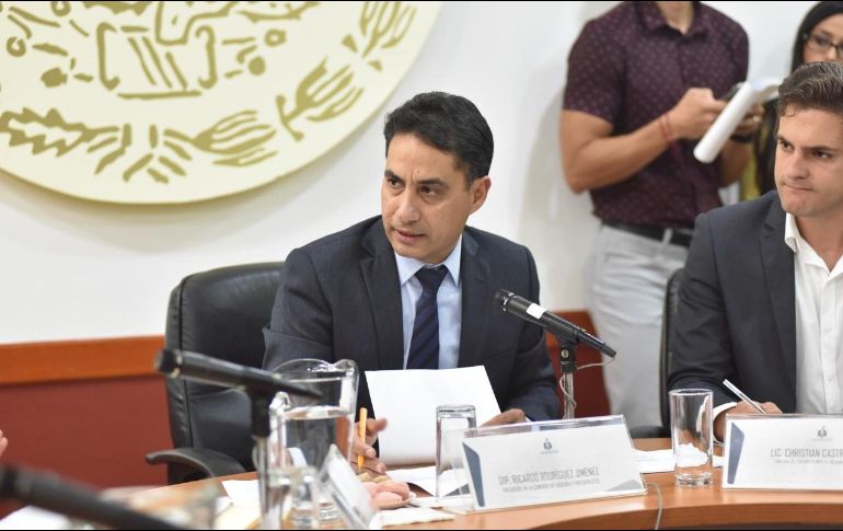 El diputado Ricardo Rodríguez Jiménez, presidente de la Comisión de Hacienda, informa que se planea que la Ley de Ingresos del Estado 2020 se vote el 11 de diciembre. ESPECIAL