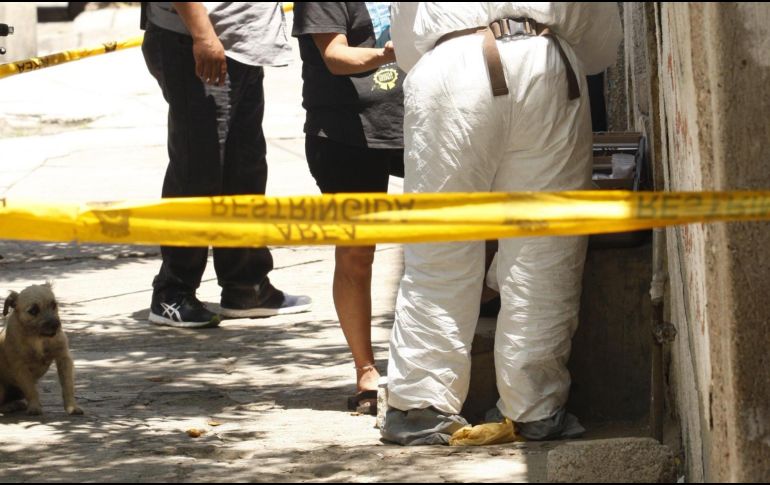 Autoridades localizaron más de cien casquillos de arma de fuego en el lugar de la agresión. EL INFORMADOR/ARCHIVO