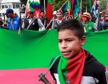 Los indígenas colombianos son protagonistas del paro nacional del país.