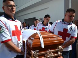 Diversas corporaciones de rescate asistieron a la ceremonia en honor a don Jorge. TWITTER/@CruzRojaJalisco