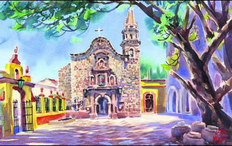 Uno de los espacios religiosos más peculiares de Jalisco -si no es que de México-, es el llamado “templo de arena”, aunque su nombre oficial es el Templo de Nuestra Señora de Lourdes. ESPECIAL / J. Monroy
