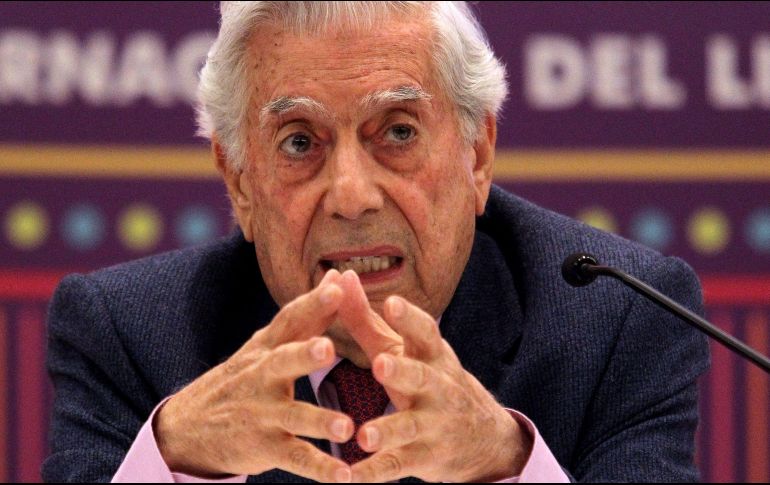 Mario Vargas Llosa admite que le preocupa el primer año de gobierno del Presidente, Andrés Manuel López Obrador. AFP / U. Ruiz