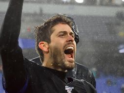 Justin Tucker recibió elogios de su mariscal de campo, Lamar Jackson, tras el triunfo de ayer. AFP