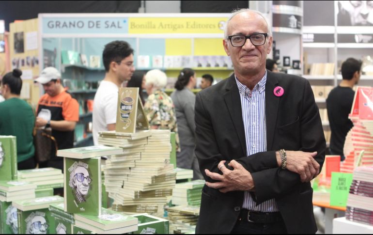 Francisco Hinojosa. El autor se aventura en un material alejado del terreno infantil. EL INFORMADOR/E. Barrera