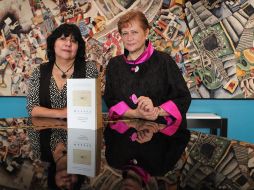 María del Carmen Vázquez y Elsa Schwartz, presentes en la FIL. EL INFORMADOR/E. Barrera