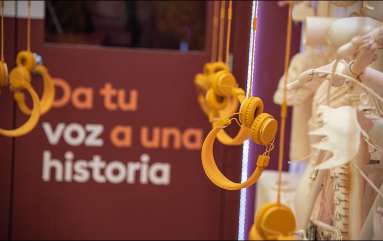 La atractiva decoración de Storytel invita a escuchar historias. ESPECIAL / Mar Adentro