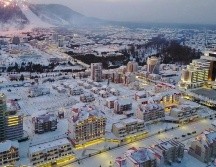 Samjiyon se supone que acoja a 4.000 mil familias, aunque no hay señal de que viva nadie ahí ahora mismo. GETTY IMAGES