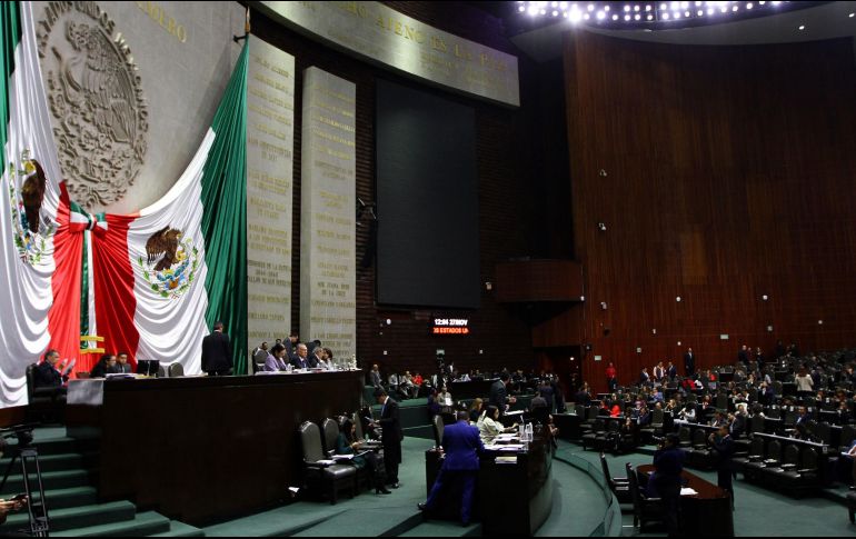 Los legisladores condenaron la actuación de los funcionarios durante la sesión del martes. NTX/ARCHIVO