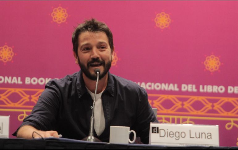Diego Luna se ha convertido en un personaje constante de la FIL. EL INFORMADOR/E. Barrera
